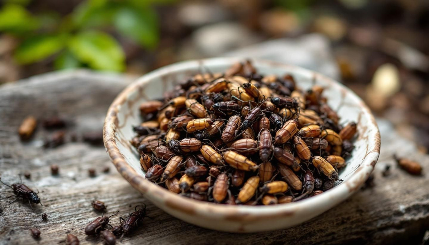 Peut-on remplacer la nourriture classique par des insectes séchés ?